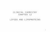 1 CLINICAL CHEMISTRY CHAPTER 12 LIPIDS AND LIPOPROTEINS.