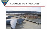 FINANCE FOR MARINES. BLUF What this brief is not: Mandatory A get rich quick plan A pitch for any particular stock, mutual fund or bank What this brief.