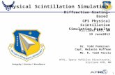 1 Integrity  Service  Excellence Physical Scintillation Simulation Diffraction Grating-Based GPS Physical Scintillation Simulation Results Kirtland AFB,