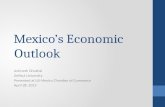 Mexico’s Economic Outlook Animesh Ghoshal DePaul University Presented at US-Mexico Chamber of Commerce April 28, 2015.