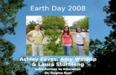 Earth Day 2008 Ashley Eaves, Amy Waldrip & Laura Sturbleng Introduction to Education Dr. Regina Ryel.