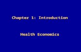 Chapter 1: Introduction Health Economics.  Can we apply the tools of economics to study the health care sector?