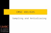 Sampling and Antialiasing CMSC 491/635. Abstract Vector Spaces Addition –C = A + B = B + A –(A + B) + C = A + (B + C) –given A, B, A + X = B for only.