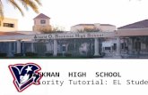 BECKMAN HIGH SCHOOL Priority Tutorial: EL Students.