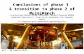 Conclusions of phase 1 & transition to phase 2 of MultiPinch Franco Alladio Luca Boncagni, Andrea Grosso, Alessandro Lampasi, Giuseppe Maffia, Alessandro.