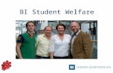BI Student Welfare. Happy students study better! BI Student Welfare ‘s main goal is to make sure that all of our students have the opportunity to develop.