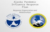 Alaska Pandemic Influenza Response Plan Response Organization and Relationships.