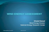 Khaled Daoud Wind Energy Division National Energy Research Center 1 Jordan Engineers AssociationMarch 29, 2012.