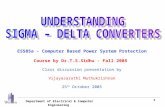 Department of Electrical & Computer Engineering 1 ES585a - Computer Based Power System Protection Course by Dr.T.S.Sidhu - Fall 2005 Class discussion presentation.