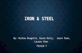 IRON & STEEL By: Richie Dragotta, Grace Kelly, Jeein Youn, Lauren Chen Period 7.