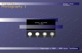 Teacher: Kenji Tachibana Digital Photography I. Aperture – Lens Opening 14 slides Copyright © 2003 – 2009 Kenji Tachibana