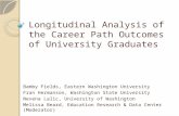 Longitudinal Analysis of the Career Path Outcomes of University Graduates Bamby Fields, Eastern Washington University Fran Hermanson, Washington State.