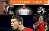 Cristiano Ronaldo. About Ronaldo  Cristiano Ronaldo was born and raised in a working class neighbourhood on the Portuguese Island of Madeira.  He officially