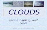 Mr. Deakin -  CLOUDS terms, naming, and types.