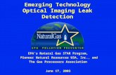 Emerging Technology Optical Imaging Leak Detection EPA’s Natural Gas STAR Program, Pioneer Natural Resources USA, Inc., and Pioneer Natural Resources USA,