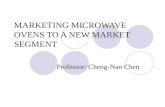 MARKETING MICROWAVE OVENS TO A NEW MARKET SEGMENT Professor: Cheng-Nan Chen.