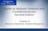 Guide to Network Defense and Countermeasures Second Edition Chapter 8 Intrusion Detection: Incident Response.