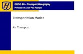 GEOG 80 – Transport Geography Professor: Dr. Jean-Paul Rodrigue Transportation Modes Air Transport.