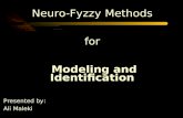 Neuro-Fyzzy Methods for Modeling and Identification Presented by: Ali Maleki.