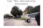 Can Tho University Entrance. Looking back at CTU Entrance.