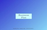Business Plan Business Plan - Andreas Topp - EFREI 2010/2011.