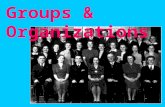 Groups & Organizations. Part 1: Social Structure.