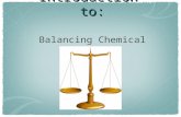 Introduction to: Balancing Chemical Equations. Outline Information in Chemical Equations Why do we have to balance equations?? Human Balancing Act Balancing.