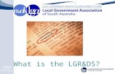 What is the LGR&DS?. Funding from Local Government Finance Authority: Financing Local Government.