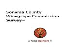 Sonoma County Winegrape Commission Survey August 21, 2007.