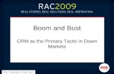 1 Boom and Bust CRM as the Primary Tactic in Down Markets.