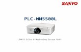 PLC-WM5500L SANYO Sales & Marketing Europe GmbH. Copyright© SANYO Electric Co., Ltd. All Rights Reserved 2010 2 Technical Specifications Model: PLC-WM5500L.