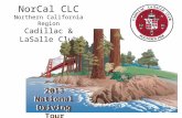 NorCal CLC Northern California Region Cadillac & LaSalle Club 2013 National Driving Tour.