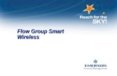 Flow Group Smart Wireless. [File Name or Event] Emerson Confidential 27-Jun-01, Slide 2 Flow Group Wireless Offerings.