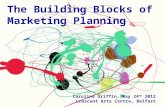 The Building Blocks of Marketing Planning Caroline Griffin, May 24 th 2012 Crescent Arts Centre, Belfast.