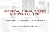 MASUDA, FUNAI, EIFERT & MITCHELL, LTD. CHICAGO * LOS ANGELES * SCHAUMBURG .