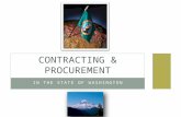 IN THE STATE OF WASHINGTON CONTRACTING & PROCUREMENT.