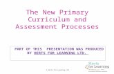 © Herts for Learning Ltd The New Primary Curriculum and Assessment Processes PART OF THIS PRESENTATION WAS PRODUCED BY HERTS FOR LEARNING LTD.