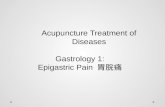 Acupuncture Treatment of Diseases Gastrology 1: Epigastric Pain 胃脘痛.