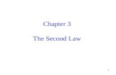 Chapter 3 The Second Law 1 2 Spontaneous Processes.