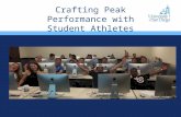 Crafting Peak Performance with Student Athletes. University of San Diego Private, Catholic, Est. 1956 5741 Undergrads 17 NCAA Division I teams West Coast.