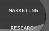 MARKETING RESEARCH. Marketing research is gathering, recording and analysing of all facts about problem relating to transfer and sale of goods and services.