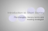 Introduction to Short Stories Plot triangles, literary terms and reading strategies.
