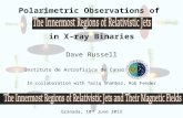 Polarimetric Observations of in X-ray Binaries Dave Russell Instituto de Astrofísica de Canarias In collaboration with Tariq Shahbaz, Rob Fender Granada,