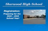 Sherwood High School Registration: Preparing for the 2015 – 2016 School Year!