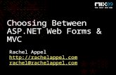 CONTROL ASP.NET Services Caching Routing Localization … ASP.NET WebForms Control EcosystemControl Ecosystem Automatic StateAutomatic.