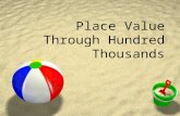 Place Value Through Hundred Thousands Objective ZBy the end of this lesson, you will be able to read and write whole numbers to the hundred thousandths.