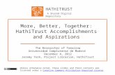 HATHITRUST A Shared Digital Repository More, Better, Together: HathiTrust Accomplishments and Aspirations The Researcher of Tomorrow Universidad Complutense.