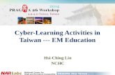 PRAGMA 26@ Tainan, Taiwan Cyber-Learning Activities in Taiwan --- EM Education Hsi-Ching Lin NCHC.
