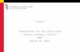 Annual Program Evaluation SWOT Analysis Preparation for the Self Study Njoku, Faddoul, Gulati GMEC April 23, 2015.