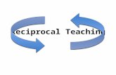 Reciprocal Teaching. What is it? An activity in which small groups of mixed ability systematically apply four key comprehension strategies to a text.